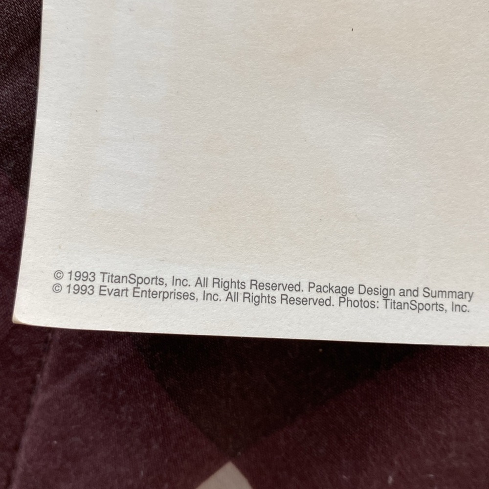 Vintage WWF Superstar Bret 'Hit Man' Hart Postcard - Picture 16 of 17